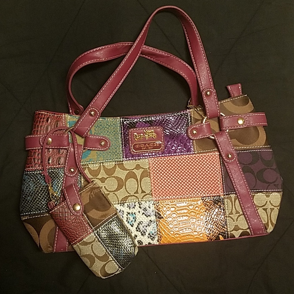 Imitation Coach shoulder bag